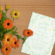 Gartenparty geschlechtsneutrale Babyparty