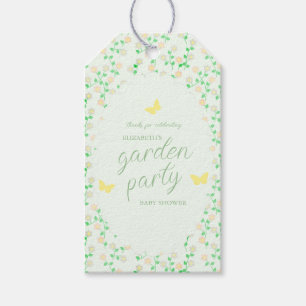 Gartenparty geschlechtsneutrale Babyparty Geschenkanhänger