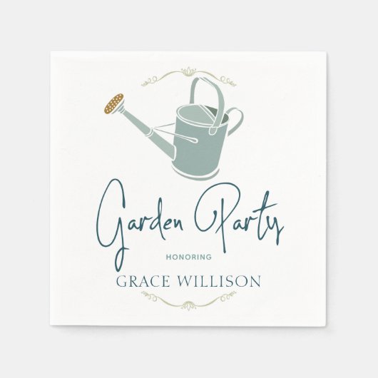 GartenParty Personalisiert Serviette (Vorderseite)