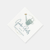 GartenParty Personalisiert Serviette (Ecke)