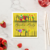 Gartenparty Serviette (Beispiel)