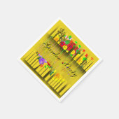 Gartenparty Serviette (Ecke)