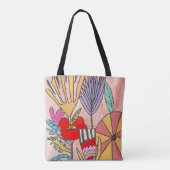 Gartenparty Tasche (Rückseite)
