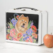 GARTENPFAD - glatte Kiste - Hüttenschachtel Metall Brotdose (Beispiel)