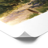 Gartenpfad von Edouard Manet in Rueil Poster (Ecke)