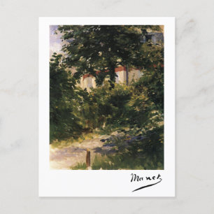 Gartenpfad von Edouard Manet in Rueil Postkarte