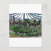 Gartenpferd Postkarte (Vorderseite)