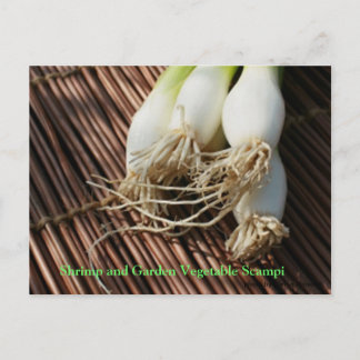 Gartenpflanze Scampi Postkarte