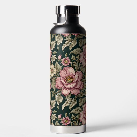 Gartenpflanzen Rose Botanisch No Plastic Trinkflasche (Rechts)
