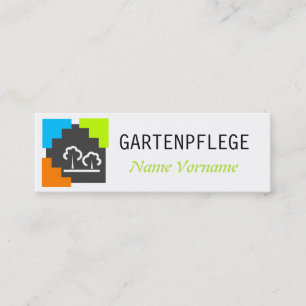 gartenpflege mini visitenkarte