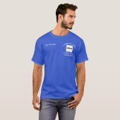 Gartenpflege Name des Unternehmens T-Shirt (Vorne ganz)