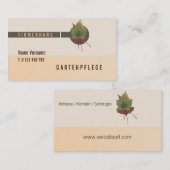 gartenpflege visitenkarte (Vorne/Hinten)