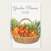 🥕🍅 Gartenplaner 2026 🌱📔 Planer (Vorderseite)