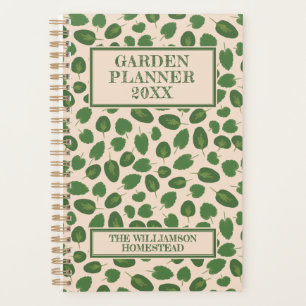 Gartenplanung Boho Natur Rustikaler Grüner Tan Kl Planer