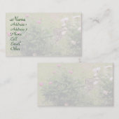 Gartenprofil Rose Visitenkarte (Vorne/Hinten)