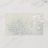 Gartenprofil Rose Visitenkarte (Rückseite)