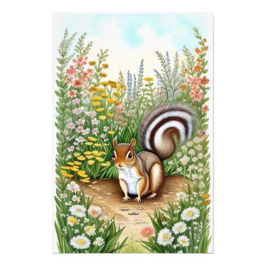 Gartenquirrel Foto Erweiterung (Vorne)