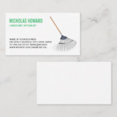 Gartenrake Visitenkarte (Vorne/Hinten)