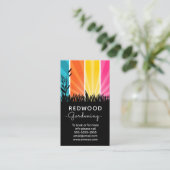 Gartenrasen Visitenkarte (Stehend Vorderseite)