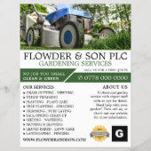 GartenRasenmäher, Gartenservice, Gartenbauer Flyer (Vorne)