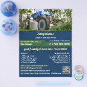 GartenRasenmäher, Rasenpflege Flyer (Einzeln)