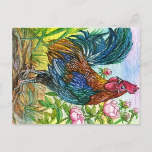 Gartenroster Postkarte (Vorderseite)