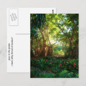 Gartenruhe Postkarte (Vorne/Hinten)