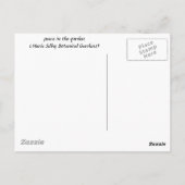 Gartenruhe Postkarte (Rückseite)
