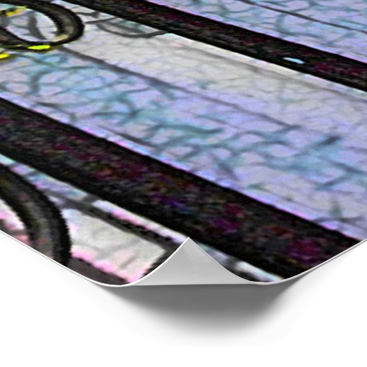 Gartensaal Poster (Ecke)