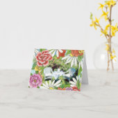 Gartensäcke Karte (Gelbe Blume)