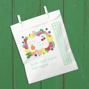 Gartensamen Geschenk Brautdusche Geschenktütchen
