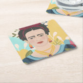 Gartensammlung Rechteckiger Pappuntersetzer (angewinkelt)