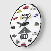 Gartensäulensperre Große Wanduhr (Winkel)