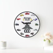 Gartensäulensperre Große Wanduhr (Zuhause)