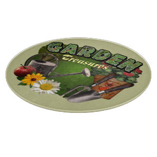 Gartenschätze Schneidebrett