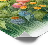Gartenschaukellandschaft 7 poster (Ecke)