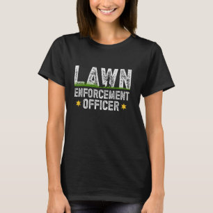 Gartenschere Rasenmäher Grunge Rasen Durchsetzungs T-Shirt