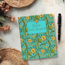 Gartenschildkröten Muster Individuelles Scrapbook