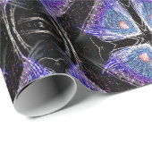 Gartenschmetterlinge.... Geschenkpapier (Rolleneckpunkt)