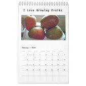 Gartenseite Single Kleiner Kalender, weiß Kalender (Feb 2026)