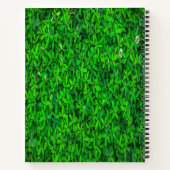 Gartenservice für grüne Blätter Notizblock (Rückseite)