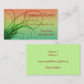 Gartenservice (oder?) Visitenkarte (Vorne/Hinten)