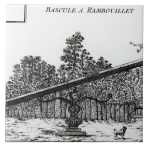 Gartenständiges schwanken in Rambouillet, von Fliese