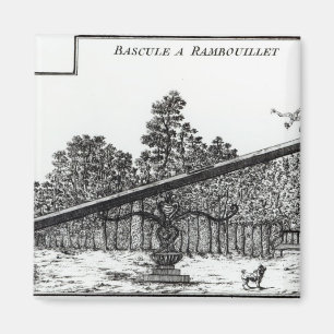 Gartenständiges schwanken in Rambouillet, von Magnet
