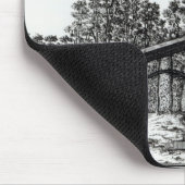Gartenständiges schwanken in Rambouillet, von Mousepad (Ecke)