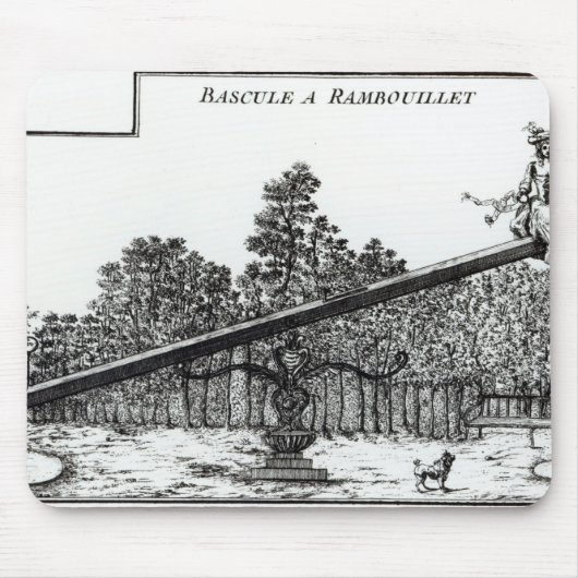 Gartenständiges schwanken in Rambouillet, von Mousepad (Vorne)