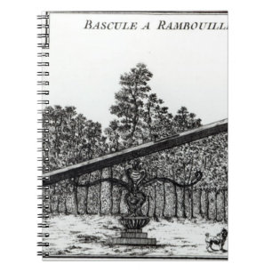 Gartenständiges schwanken in Rambouillet, von Notizblock
