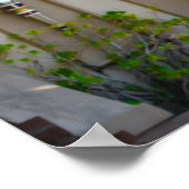 Gartenstatue Poster (Ecke)