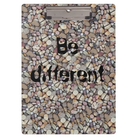 Gartensteine Klemmbrett (Vorderseite)