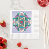 Gartenstern Serviette (Beispiel)